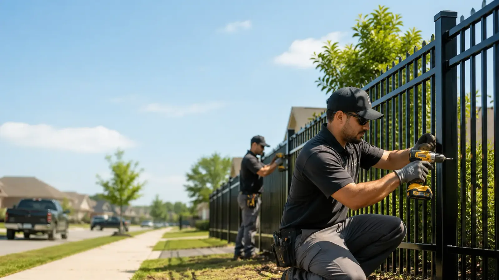 Metal Fence Installation in Skaneateles, NY